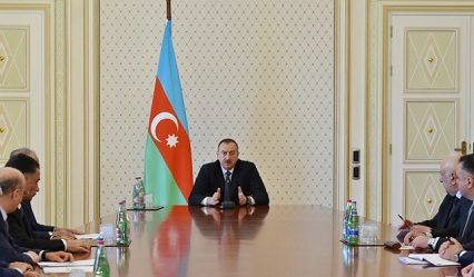 Ильхам Алиев: предоставьте мне пакет конкретных предложений, дабы в будущем не повторялось таких событий